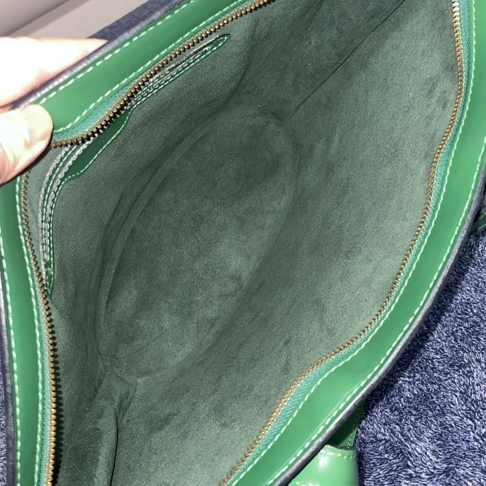 Louis Vuitton Epi Green St Jacques Handbag